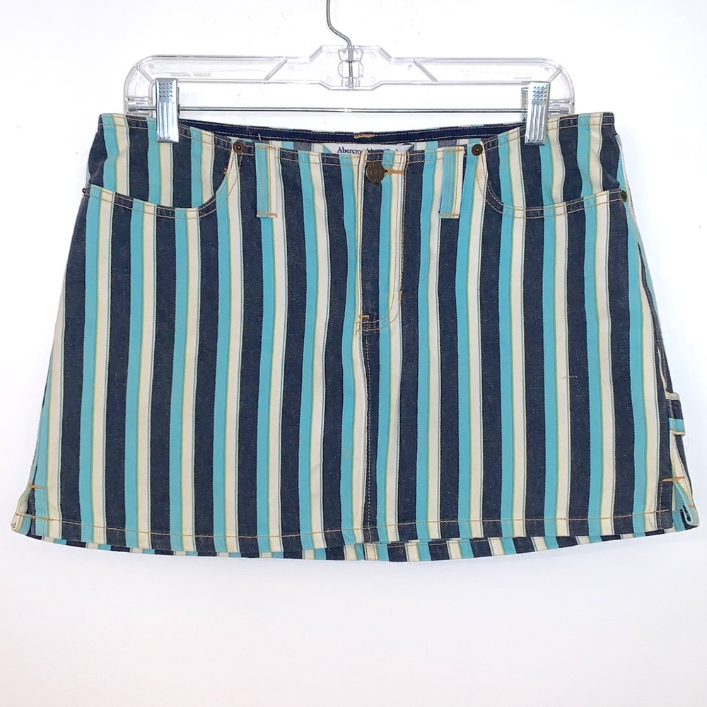 Abercrombie & Fitch Striped Mini-Skirt